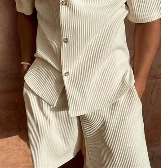 Ribbed Corduroy Combo